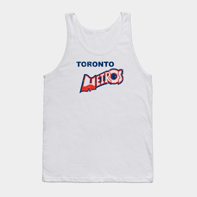 1971 Toronto Metros Vintage Soccer Tank Top by ryanjaycruz